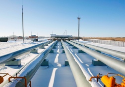 Газпром. Строительство газопровода, Тюменская область