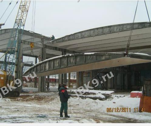 Поставка плит КЖС 3*24метра