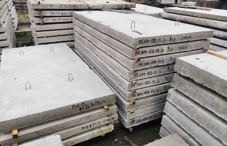 Сплошные плиты перекрытия