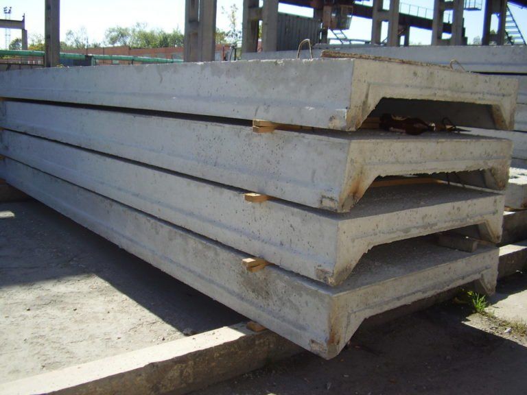 Ребристые плиты перекрытия